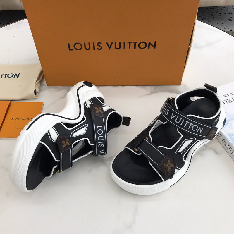 Louis Vuitton luxury shoes back view — premium authentic designer style