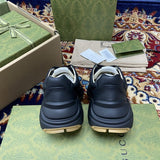 Gucci sneakers detailed view showing premium designer craftsmanship