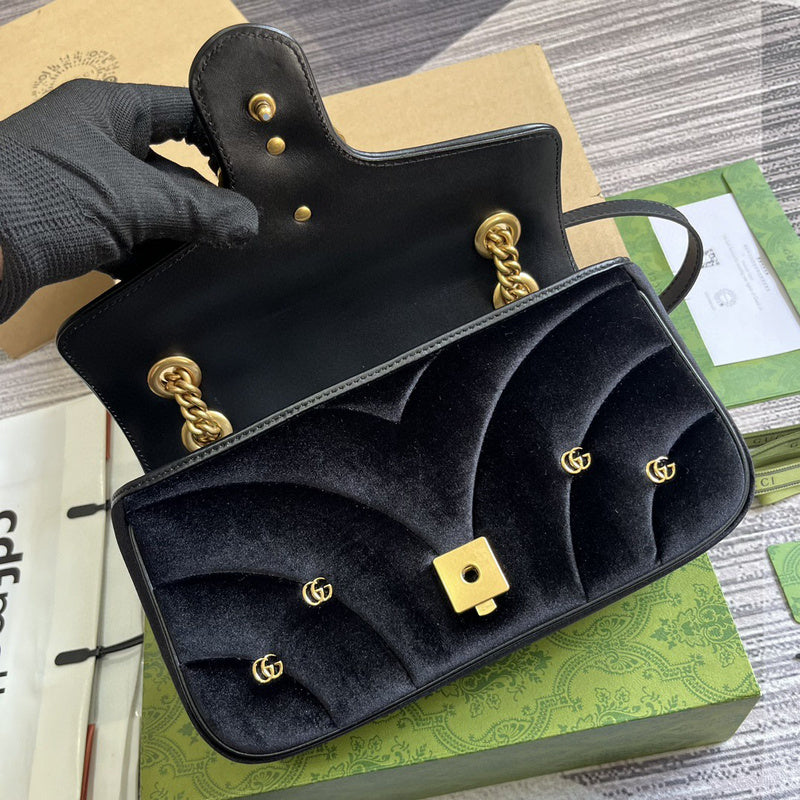 Back view of polished statement women's handbag – women's premium purse