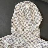 Side profile of Louis Vuitton luxury clothing with streetwear-inspired cut