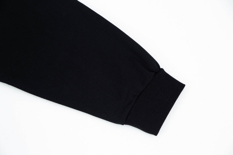 Side profile of Gucci luxury clothing with contemporary cut