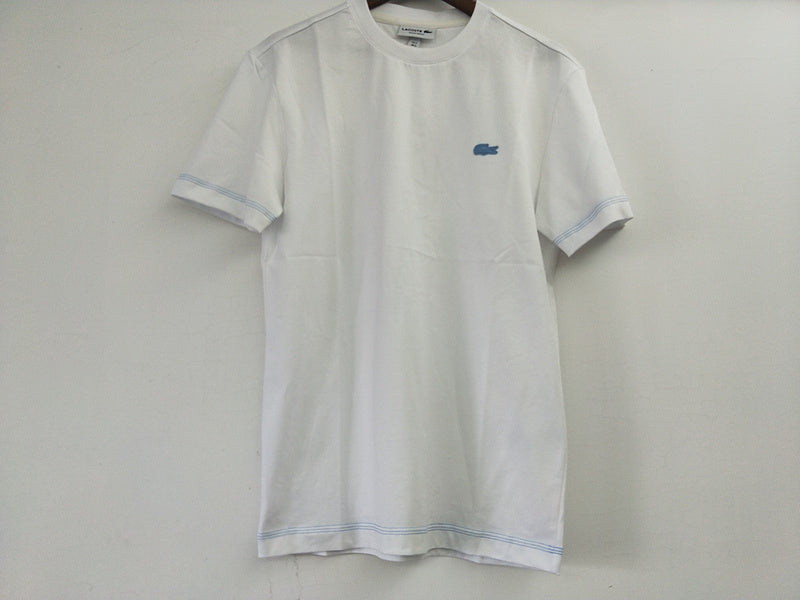 Full styled look of Lacoste luxury clothing with tailored silhouette
