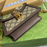 Back view of refined modern women's handbag – women's premium purse