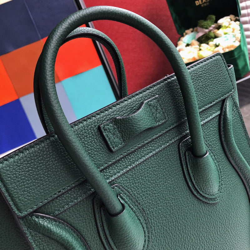 Top view of signature statement women's handbag – women's premium purse