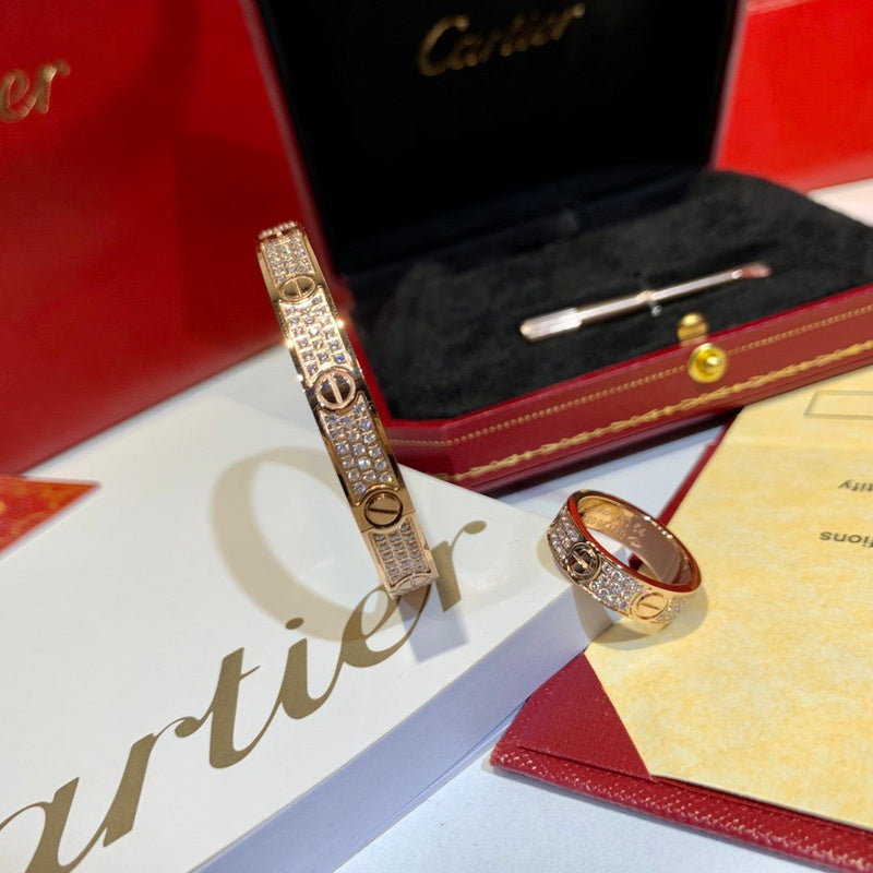 Lifestyle view of Cartier unisex jewelry piece