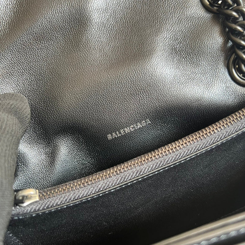 Close-up detail of clean-lined bag design