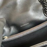 Close-up detail of clean-lined bag design