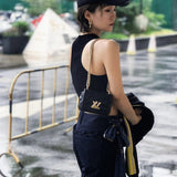  Statement tote bag carried on shoulder 22