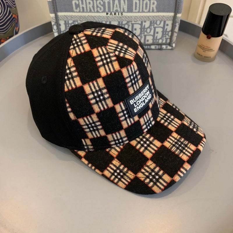 Full view of Burberry unisex cap