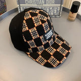 Full view of Burberry unisex cap