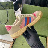 Gucci fresh white-and-black luxury sneakers view 8 sleek tonal finish