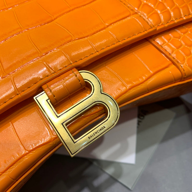 Effortless Faux Leather Handbag - Polished Finish | Women's Fashion Handbag #579 - styled full view (image 7) of designer-inspired handbag