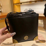  Understated handbag carried on shoulder