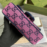 Back view of structured everyday-luxe women's handbag – women's premium purse