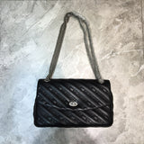 Polished Premium PU Leather Handbag - Understated Luxury Look | Women's Designer-Inspired Purse #834 - front view (image 1) of designer-inspired handbag