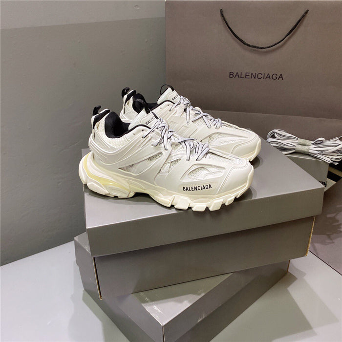 Balenciaga Tan Platform Heels - Sole Detail View