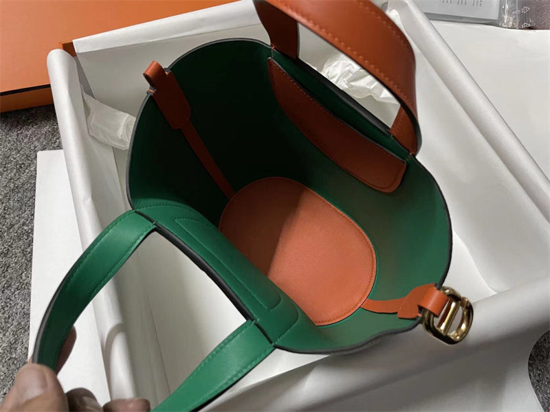  modern top-handle bag styled with outfit 18