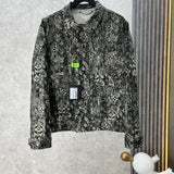 Back view of Louis Vuitton luxury clothing with runway-inspired design