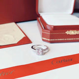 Front view of Cartier unisex jewelry piece