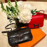 Statement handbag styled for everyday wear