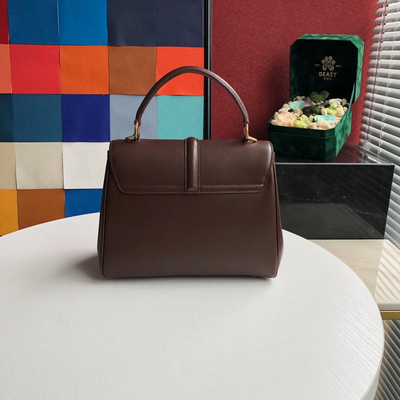 Close-up detail of modern premium women's handbag – women's premium purse