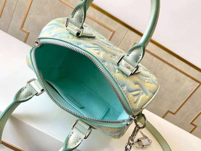 Front view of classic premium women's handbag – women's designer-style accessory