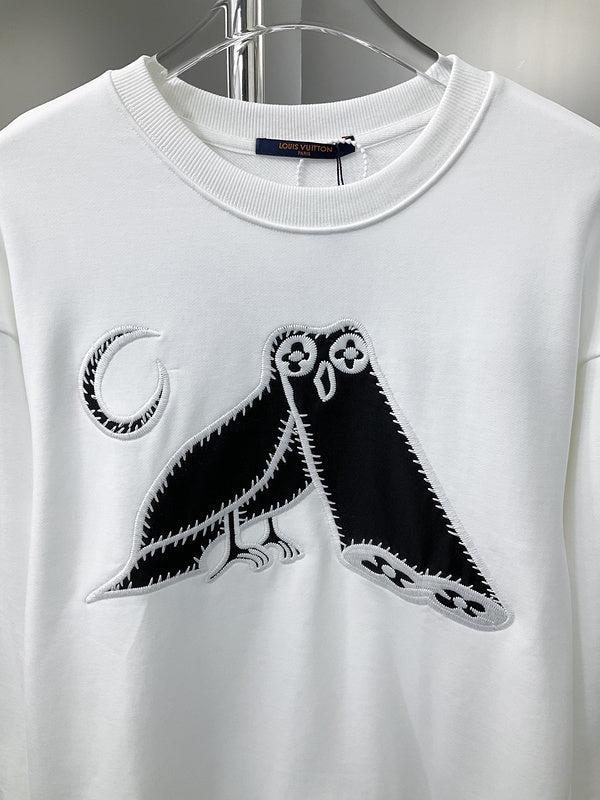Full styled look of Louis Vuitton luxury clothing with streetwear-inspired cut