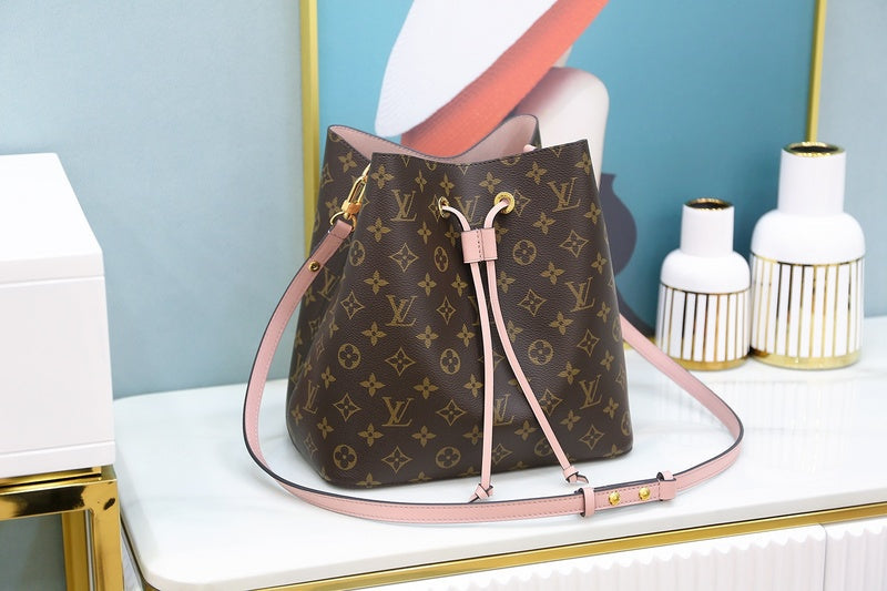 Back view of signature structured women's handbag – women's luxury accessory