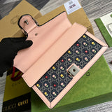 Front view of chic sleek women's handbag – women's statement bag