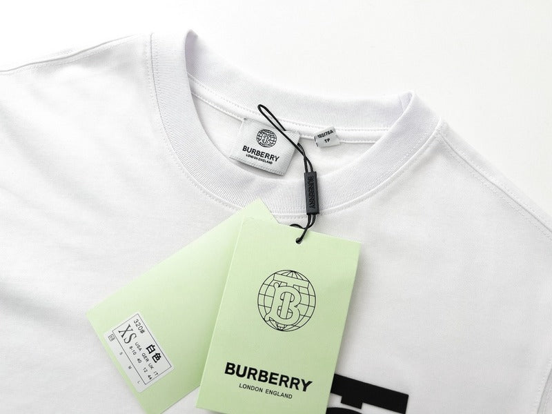 Burberry t-shirt angled view — premium authentic designer style