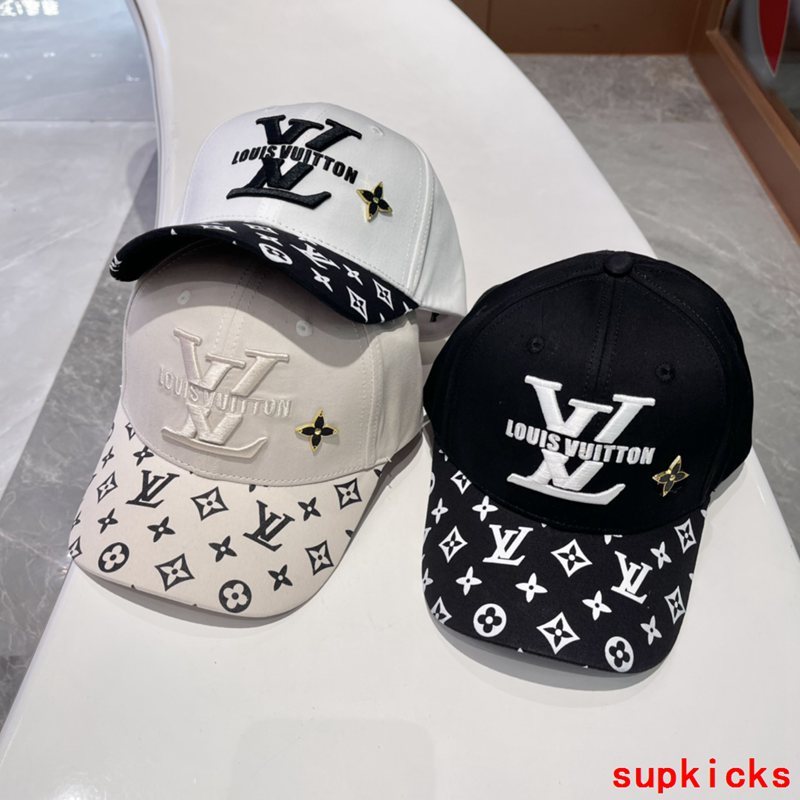Side view of Louis Vuitton unisex cap