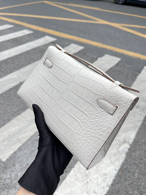 Interior view of polished premium bag