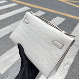 Interior view of polished premium bag
