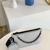 Close-up detail of elevated premium women's handbag – women's premium purse
