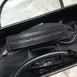 Polished Vegan Leather Handbag - Everyday Elegance | Women's Designer-Inspired Purse #908 - alternate angle view (image 8) of designer-inspired handbag