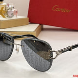 Front view of Cartier unisex sunglasses