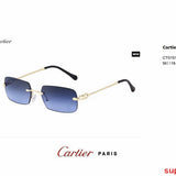 Full view of Cartier unisex sunglasses