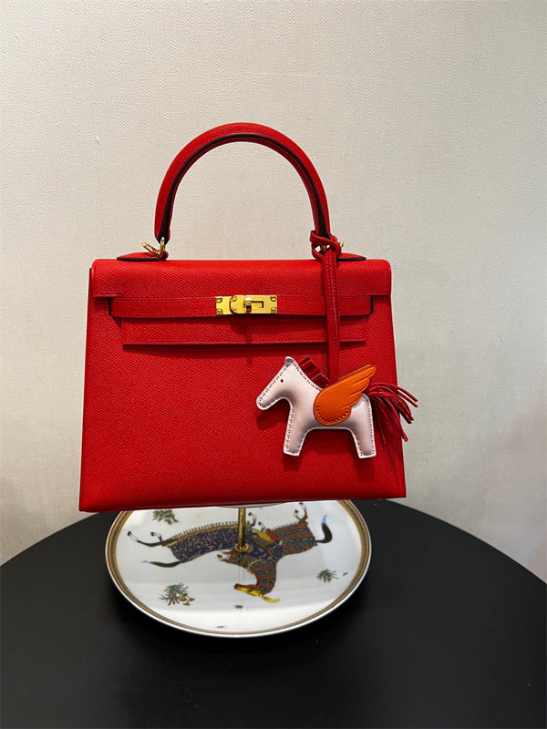 Elegant bag shown from front angle