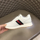 Gucci sneakers detailed view showing premium designer craftsmanship