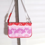 Back view of structured elevated women's handbag – women's luxury accessory