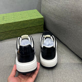 Gucci sneakers detailed view showing premium designer craftsmanship