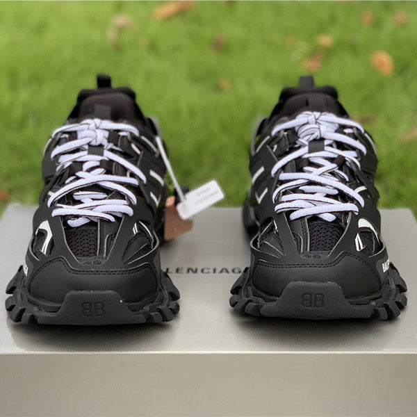 Balenciaga Chocolate Brown Low-Top Sneakers - Detail Shot of Craftsmanship