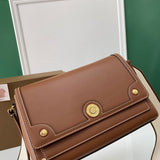 Chic Vegan Leather Handbag - Everyday Elegance | Women's Designer-Inspired Purse #1114 - back view (image 4) of designer-inspired handbag