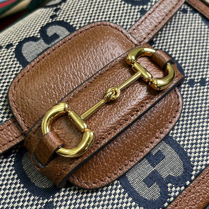 Side profile of signature modern women's handbag – women's statement bag