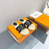Hermes sandals Style 196 - side profile detail