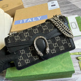Front view of signature statement women's handbag – women's designer-style accessory