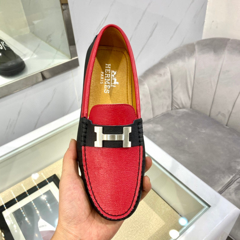 Hermes shoes Style 088 - top view showing design