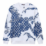 Front view of Louis Vuitton luxury clothing with streetwear-inspired cut