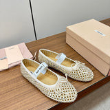 Miu Miu luxury shoes detail view — premium authentic designer style