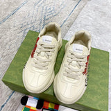 Gucci muted earth tones luxury sneakers view 9 cushioned comfort fit